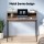 Artiss Kelvin Computer Desk with Shelf 100cm Oak—Engineered Wood, Black Steel Frame, Space-Saving, Easy Assembly