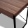 Artiss Karl 100CM Walnut Computer Desk with Storage Drawers | Durable Melamine Finish & Steel Frame for Home Office