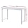 Artiss 120CM White Computer Desk: Sleek Home Office & Study Table with Metal Frame, Anti-Scratch Feet, Easy Assembly