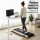 Artiss 2-in-1 Electric Treadmill & 140cm Adjustable Standing Desk, Bluetooth Control, Shock Absorption, Compact Design