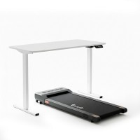 Artiss 2-in-1 Electric Treadmill & Standing Desk Combo, Adjustable Height 73-118cm, 140cm Desktop, Bluetooth Control
