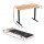 Artiss Electric Treadmill & Motorised Standing Desk Combo, 120cm, Adjustable Height 73-118cm, 1-10km/h, Shock Absorption