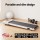 Artiss Automatic Standing Desk with 140x70cm White Desktop & 360mm Electric Treadmill Walking Pad, Height Adjustable