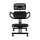 Artiss Ergonomic Kneeling Chair with Mesh Backrest, Adjustable Height, PU Leather Seat, 120kg Capacity, Black