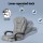 Artiss Executive Office Chair 4-Point Massage Recliner, Ergonomic Adjustable Linen Seat, 135° Recline, Grey, 150kg