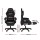 Artiss Gaming Office Chair Black - 12 RGB LED, 8-Point Massage, Recline 135°, PU Leather, Footrest, 150kg Capacity