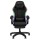 Artiss Gaming Office Chair Black - 12 RGB LED, 8-Point Massage, Recline 135°, PU Leather, Footrest, 150kg Capacity