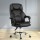 Artiss Executive Office Chair, PU Leather Recliner, Black, Adjustable Height, Ergonomic Design, 70x70x113-123cm