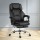 Artiss Executive Office Chair, PU Leather with Footrest, Black, Adjustable Height & Recline, Ergonomic Comfort