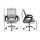 Artiss Mesh Office Chair, Mid-Back, Breathable Mesh, Grey - Ergonomic, Adjustable Height, 360° Swivel, Lumbar Support