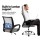 Artiss Mesh Office Chair, Mid-Back, Breathable Mesh, Grey - Ergonomic, Adjustable Height, 360° Swivel, Lumbar Support