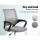 Artiss Mesh Office Chair, Mid-Back, Breathable Mesh, Grey - Ergonomic, Adjustable Height, 360° Swivel, Lumbar Support