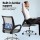 Artiss 2x Cody Grey Mesh Office Chair - Mid Back, Lumbar Support, 360° Swivel, Chrome Base, Height Adjustable