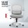 Artiss Galene 2x Grey Mesh Office Chair - Mid Back, Adjustable Height, Flip-Up Armrests, 360° Swivel, Breathable Comfort