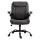 Artiss Executive Office Chair, PU Leather, Mid Back, Brown, 67x65x95-103cm, Ergonomic, Adjustable, High Comfort