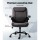 Artiss Executive Office Chair, PU Leather, Mid Back, Brown, 67x65x95-103cm, Ergonomic, Adjustable, High Comfort