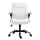 Artiss Executive Office Chair, PU Leather, Mid Back, White, 67x65x95-103cm, Ergonomic Comfort & Stylish Design