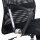 Artiss Mesh Office Chair, High Back, PU Leather, Black, Ergonomic Design, Adjustable, Breathable, 120kg Capacity