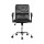 Artiss Mesh Office Chair, Mid Back, Black, Ergonomic Design, Adjustable Height, Lumbar Support, Chrome Base