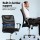 Artiss Mesh Office Chair Set of 2 - Mid Back, Black, Breathable Mesh, Adjustable Height, Chrome Base, 120kg Capacity