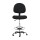 Artiss Black Drafting Stool Office Chair - Breathable Fabric, Adjustable Height & Footrest, 360° Swivel, Dual Castors