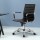 Artiss Office Chair - Mid Back PU Leather, 360° Swivel, Height & Tilt Adjustable, Chrome Base, Black Conference Seating