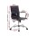 Artiss Office Chair - Mid Back PU Leather, 360° Swivel, Height & Tilt Adjustable, Chrome Base, Black Conference Seating