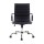 Artiss Office Chair - Mid Back PU Leather, 360° Swivel, Height & Tilt Adjustable, Chrome Base, Black Conference Seating