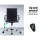Artiss Office Chair - Mid Back PU Leather, 360° Swivel, Height & Tilt Adjustable, Chrome Base, Black Conference Seating