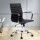 Artiss Office Chair - Mid Back PU Leather, 360° Swivel, Height & Tilt Adjustable, Chrome Base, Black Conference Seating