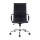 Artiss High Back Office Chair - Black PU Leather, 360° Swivel, Adjustable Height & Tilt, Chrome Base, Built-in Rack