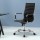 Artiss High Back Office Chair - Black PU Leather, 360° Swivel, Adjustable Height & Tilt, Chrome Base, Built-in Rack