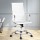 Artiss High Back White Office Chair - PU Leather, 360° Swivel, Adjustable Height, Tilt, Chrome Base, Executive Style