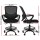 Artiss Black Mesh Drafting Stool Office Chair with Adjustable Height, 360° Swivel, Footrest & Contoured Backrest