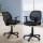 Artiss 2x Mesh Office Chair Black, Ergonomic Mid Back, Adjustable Height, Armrests, 50x48x86-96cm, Home Office