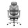 Artiss Ergonomic High Back Office Chair with Footrest, Mesh, Adjustable, Grey, 135kg Capacity, 360° Swivel