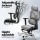 Artiss Ergonomic High Back Office Chair with Footrest, Mesh, Adjustable, Grey, 135kg Capacity, 360° Swivel