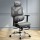 Artiss Ergonomic High Back Office Chair with Footrest, Mesh, Adjustable, Grey, 135kg Capacity, 360° Swivel