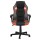 Artiss High-Back Orange Gaming Office Chair - PU Leather & Mesh, Adjustable, 360° Swivel, Tilt, 150kg Capacity
