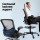 Artiss Mesh Drafting Office Chair Grey – Ergonomic Adjustable Stool with Flip-Up Arms, Footrest & Chrome Base