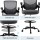 Artiss Mesh Drafting Office Chair Grey – Ergonomic Adjustable Stool with Flip-Up Arms, Footrest & Chrome Base