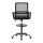 Artiss Ergonomic Mesh Drafting Chair - Adjustable Height, Lumbar Support, Chrome Base, Swivel, Black, 150kg Capacity
