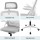 Artiss Ergonomic Office Chair with Adjustable Headrest, Lumbar Support, Mesh Material, Flip-up Armrests, 360° Swivel