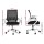 Artiss Mid-Back Mesh Office Chair - Ergonomic, Breathable, Height Adjustable with 360° Swivel & Chrome Base