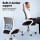 Artiss 2x Mesh Office Chair Mid Back Ergonomic Computer Desk Chairs Height Adjustable Swivel Chrome Base Black