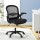 Artiss Mesh Office Chair Mid-Back Ergonomic Computer Desk Chair with Flip-Up Armrests, Adjustable Height, Black