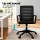 Artiss Ergonomic Mesh Office Chair, Mid-Back Design with Lumbar Support, Height Adjustable Swivel for Home Office, Black