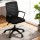 Artiss Ergonomic Mesh Office Chair, Mid-Back Design with Lumbar Support, Height Adjustable Swivel for Home Office, Black