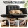 Artiss Criss Cross Ergonomic Office Chair with Wheels 6-Position Adjustable Armrests PU Leather Black