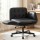 Artiss Criss Cross Ergonomic Office Chair with Wheels 6-Position Adjustable Armrests PU Leather Black